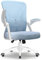 Hinonde Bürostuhl, Ergonomischer Schreibtischstuhl mit Lendenwirbelstütze, Bürostuhl Ergonomisch Testsieger, Drehstuhl mit Atmungsaktiver Rückenlehne, Höhenverstellbare Bürostühle, Blauer Bürostuhl