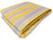 GARGIX TENDA DA SOLE CON ANELLI RESISTENTE ESTERNI BALCONE VERANDA GIARDINO (GIALLO, 300X300 CM)