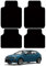 4 pcs Auto Fußmatten, für Seat Ibiza FR 2005-2023 Velours Auto fußmatten Satz Kristall Samt Automatte Anti Schmutz Matte
