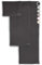 SAUNASOFA Liege-Auflage Sauna 182x52 cm – Saunamatte zum Liegen aus Baumwolle – Waschbar, atmungsaktiv, handgefertigt in Europa – Sauna Auflage in Anthrazit