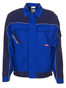 Planam 2310 Highline Taillenjacke - Optimale Sicherheit und Komfort - Farbe: Königsblau/Marineblau/Zink - Größe: 57