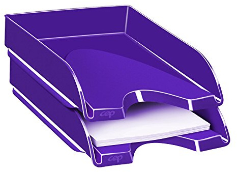 CEP 200G Briefkorb Pro Gloss, Polystyrol, 348 x 257 x 66 mm, violett