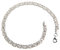 4,6mm flaches Königskette Armband - echt 925 Silber, Länge 16cm