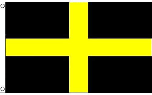 AZ FLAG - Flagge St. David’S - 150x90 cm - St. David’S Day Fahne 100% Polyester mit Messing-Ösen - 110g