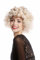 WIG ME UP - G-7-ZA88/ZA66 Perücke Damen Halloween Karneval 80er Diva gelockt Locken kurz