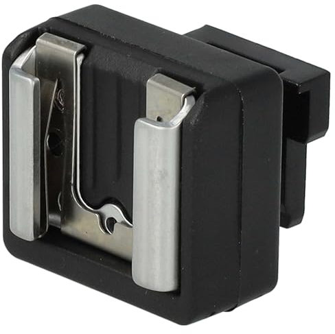 vhbw Hot Shoe Adapter Compatible with Canon Legria Vixia HF M306, HF M307, HF M31, HF M32, HF M36 Camcorder - Replacement for Canon MSA-1