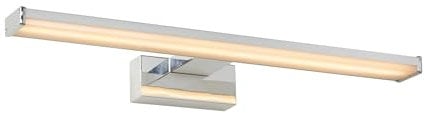 LUCIDE ONNO - Spiegelleuchte Badezimmer - LED - 1x11W 3000K - IP44 - Chrom Matt