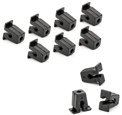 LST 10x Spreizmutter Einsteckmutter Clips Radkasten Radhausschale Kotflügel