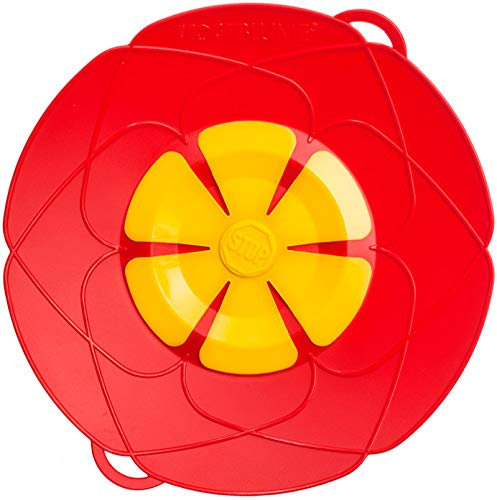 Kochblume Parent, Silikon, rot, Topfgröße 14–20 cm (M)