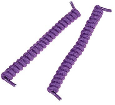 TikTako 1Pair ricci elastici Lacci Sport piatto Stringa, Viola