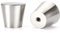 goldenwarm 10Pack Silver Cabinet Knobs Kitchen Cupboard Knobs Door Knobs for Cupboards Silver Door Knobs Brushed Nickel Door Knobs for Wardrobes Knobs for Chest of Drawers