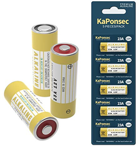 KaPonsec 5 x L1028F 23A 12V Alkaline Battery for Fan and Remote Control