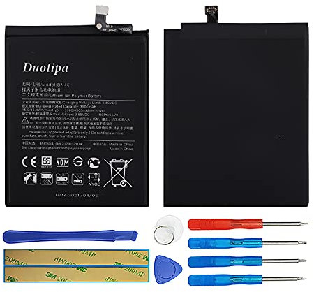 Duotipa Battery BN46 Compatible with Xiaomi Redmi Note 8 Battery with Tools