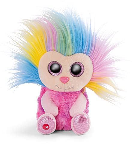 NICI Glubschis: Das Original – Glubschis Fee Azizi 15 cm – Kuschelpuppe mit großen Augen und wilder Frisur – Flauschige Plüschpuppe mit Glitzeraugen – Schmusepuppe für Kuscheltierliebhaber