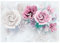 WallArena - Vlies Fototapete Blumen 3D Pastell Romantisch 368x254 cm - Fototapeten - Tapeten - für Wohnzimmer Schlafzimmer - Vliestapete Wandtapete Tapete 3D Effekt- inkl. Kleister