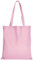 TEXXILLA Lot de 10 | 25 | 100 sacs en coton – 28 couleurs | avec deux longues anses | 38 x 42 cm | Sac en jute | Sac de courses | Non imprimé - Couleur : rose - Taille : 10 pièces