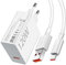 Cargador Rápido 120W con Cable USB C 1m para Redmi Note 11 Pro, ACOCOBUY Cargador Turbo/HyperCharge para Mi 12T 11T Pro para Redmi Note 11s/Note 10 Pro/Poco X4 Pro/Mi 12 Lite/12X/11 Lite/10T