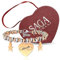 SAGA GIOIELLI® Bracciale Donna Infinito Amore Family Acciaio (2 BAMBINI)