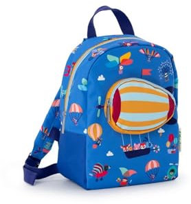 Lilliputiens - Rucksack aus recyceltem PET - Kinderrucksack mit großem Fach, verstellbaren Trägern und Gurt - Leicht und wasserfest - Ideal für Schule und Ausflüge - Ab 3 Jahren - 84485