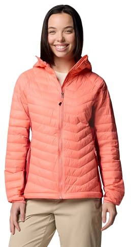 Columbia Damen Powder Pass 2 Hybrid Hooded Jacket Pufferjacke mit Kapuze (1er Pack)