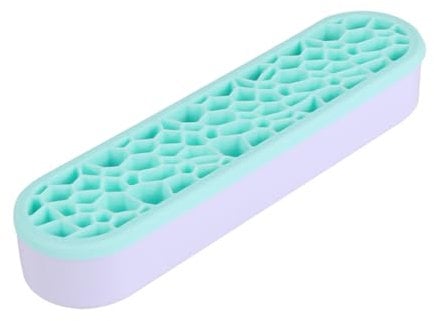 Mikinona Silicone Makeup Brush Storage Box Display Shelf Beauty Tools Organizer Lipstick Holder Toothbrush Stand Clothes Drying Rack Paintbrush Organizer Makeup Brush Holder Make up Kit