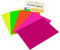 POLI-CRAFT IRON-ON BUNDLE NEON – 5 x POLI-FLEX® TURBO®, Turboschnelle Transferfolie für Textilien in verschiedenen Neonfarben (Gelb, Grün, Dark Pink, Pink, Orange), 5 x A4 (21 cm x 29,7 cm)