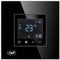 Smart-Thermostat PNI CT25B WiFi für Gasheizkraftwerke, Einbaumontage, 16 A, Steuerung über die Tuya Smart-Anwendung, tägliche Programmierung, manueller/automatischer Modus, Schwarze Farbe
