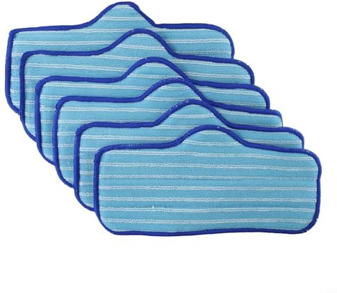 Lot de 6 ou 10 chiffons de rechange en microfibre compatibles avec Dupray pour nettoyeur vapeur propre pour un nettoyage en profondeur