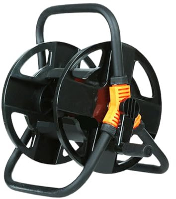 Robuster Schlauchwagen mit Rohraufbewahrungsregal, stabiles Design, Wasserschlauchhalter und Organizer für Rasen, 40 m