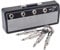 Ohulelks Radio Plug Keychain Retro Wall Mounted Keychain Jack Key Storage Rack Key Storage Rack