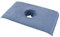 MagiDeal Salon Massage Table Serviette, Couvre-Table de Massage, Draps de Lit Table de Massage avec Trou, Housse Table Massage, Absorbante Réutilisable pour Spa, Beauté et Salon Du Visage, Bleu