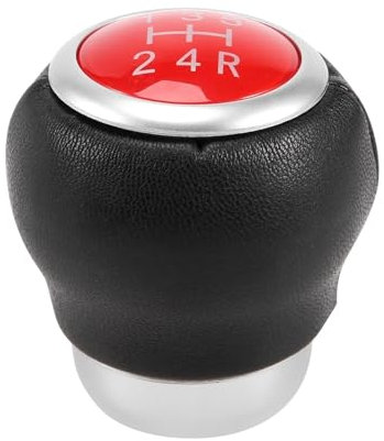 XNFUR 5-Gang-Schaltknauf, passend for Subaru, Impreza WRX STI Outback Forester 2010–2018, Auto-Schaltgetriebeknopf Schaltknauf