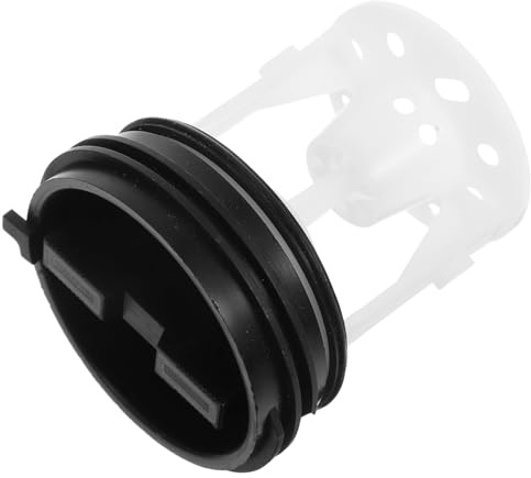 SHINEOFI Washing Machine Drain Pump Valve Cover Filter Cap Plastic Sewer Pipe Seal Plug Multi-hole Design for Front Load Washers Floor Drain Protection