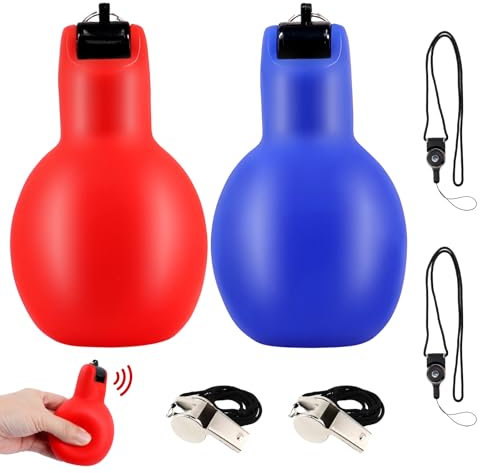Handpfeife Sportunterricht 2 Stück Trillerpfeife Laut Notfall Schiedsrichterpfeife Hand Whistle mit Umhängeband 2 Edelstahl Sportpfeifen für Schiedsrichter,Sportlehrer,Hundetrainer,Trainer Fußball