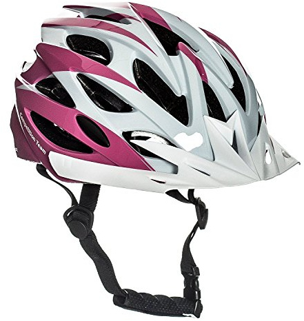 Sport Direct™ 22 Vent E-Bike/Bike Helmet Junior Pink/White 52-56cm *FREE 3 YEAR CRASH REPLACEMENT*