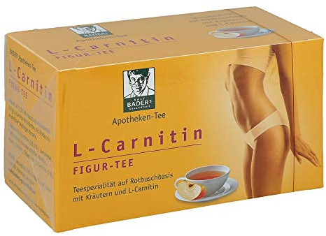 BADERS Aktiv Tee L-Carnitin Filterbeutel 20 St