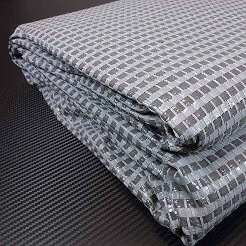 Schlauchland Outdoor Teppich Camping Matte ´´´odooro DURATEX 3,0m x 4m anthrazit-grau *** VIELE GRÖSSEN * 500 g/m² Zeltteppich Vorzelt Teppich Garten Spieldecke Wohnwagen Camper