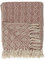 IB Laursen - Decke, Plaid - Harlekin - Creme-Ziegelrot - 130 x 160 cm