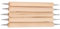 Stylet de pointage à double extrémité , détails fins , stylo de rainage robuste 5 pièces pour l'impression