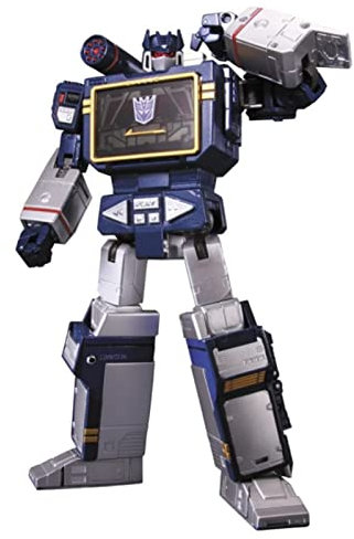 TANGMUER Transformation Toy Meisterwerk MP-13 Soundwave -Actionfigur mit Laserbeak THF-01 Modell KO Version