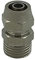 Raccord Pneumatique Connecteur Air Comprimé Tuyau de 8 mm et Filetage à Gaz Mâle 1/4'' - 15 Pièces