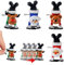 POPOYU 4 Stück Weihnachts Aufziehspielzeug Set,Uhrwerk Lauf Spring Spielzeug Kinder Weihnachtsbaum Aufziehspielzeug,Mini Weihnachten Wind-up Spielzeug für Kinder Weihnachten Deko Weihnachts Crackern