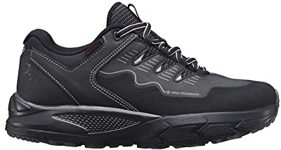 JOYA Cadore STX W Black, Outdoorschuhe für Damen, für Bequeme Bewegung beim Wandern, stabile Damenschuhe, Schwarz, 41 2/3