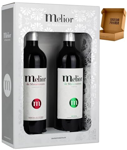 Melior de Matarromera Vino- Envío 24 H - Estuche Regalo - Cosecha Privada (Melior Duo)