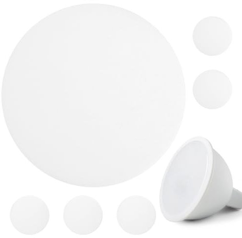 Hemobllo 6pcs Lamp Shade Diffusers Light Diffuser for Downlight and Chandelier Replacement Diffuser Covers Ceiling Lamp Shade Accessories Hanging Lampshade Diffusers