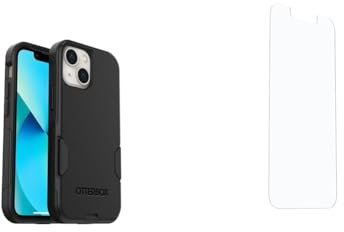 OtterBox Commuter Case for iPhone 13 mini/iPhone 12 mini Alpha Glass Screen Protector for iPhone 13 mini