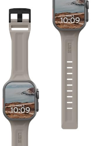 URBAN ARMOR GEAR UAG Cinturino compatibile con Apple Watch da 49/46/45/44 mm e 42/41/40 mm, per iWatch Serie Ultra 2/Ultra/4-10/SE 2/SE Scout Watch Strap, 49/45/44/42mm, Nessuna pietra preziosa