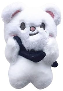 Stray-Kids Porte-clés magnétique en peluche 10 cm « ATE » SKZ-oo Porte-clés « Stay » mignon porte-clés pendentif boucle magnétique autocollant réfrigérateur, Jiniret, 10cm