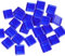 Mosaic Tiles 100g,Crystal Mosaic Stones,Glass Mosaic Tiles Dark Blue,Glass Pieces for DIY Art Craft,