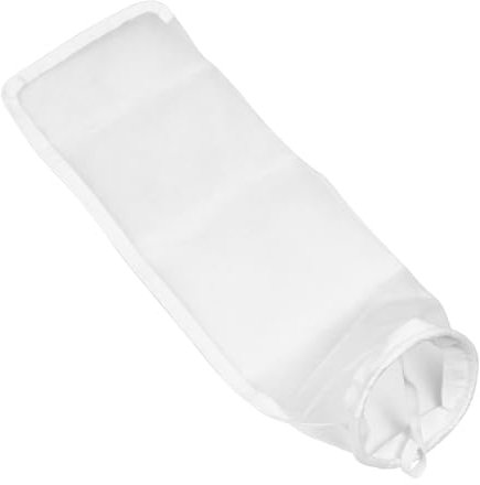 HEMOTON 1 Jeu Filtrant pour Piscine Crochets Filet Vide Filtre À Chaussettes De Piscine Engrener Jouets Étagère Pôle Amovible Trousse Floculant Corbeille Article Blanche Nylon 2 Pièces